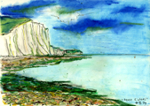 Seven Sisters, Exceat